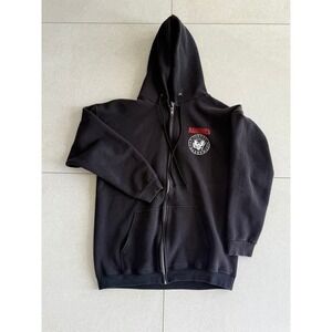 Vintage Ramones Hey Ho Let's Go Alstyle Zip Up Hoodie Mens Large